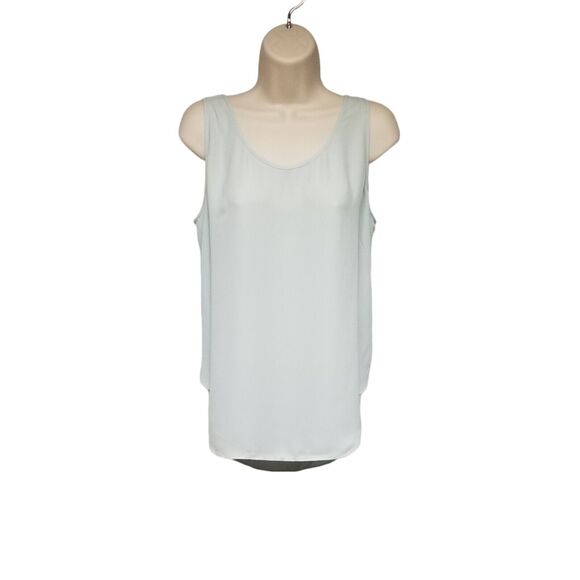 Banana Republic Over Layered Mint Green Top Size Small - Picture 3 of 7